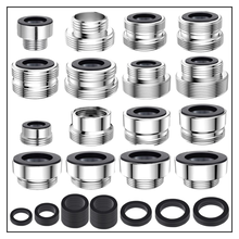 Load image into Gallery viewer, 16 Pieces Brass Sink Faucet Adapter Kit for Water Filter, Ionizer, Hose