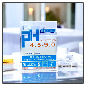 pH Test Strips - 100 Urine & Saliva Tests