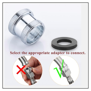 16 Pieces Brass Sink Faucet Adapter Kit for Water Filter, Ionizer, Hose