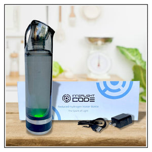 InnerLight Code Rechargeable Alkalizing Reduced Hydrogen Water Bottle
