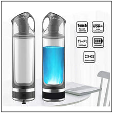 Load image into Gallery viewer, InnerLight Code Rechargeable Alkalizing Reduced Hydrogen Water Bottle